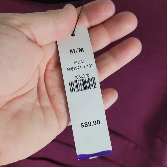 JACOB | asymmetrical stitch short sleeve business conservative party dress - Picture 6 of 9